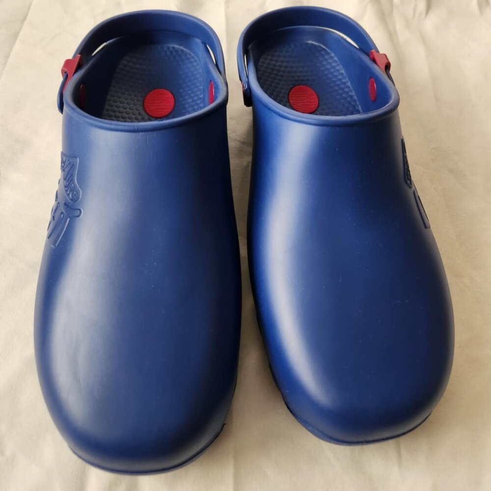 CALZURO Lights - Lightweight Work Clogs - Non Slip Work Shoes for Men size 12